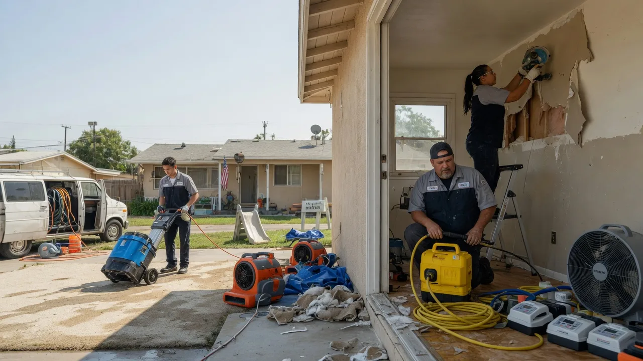 Water Damage Restoration in Slick, OK near me